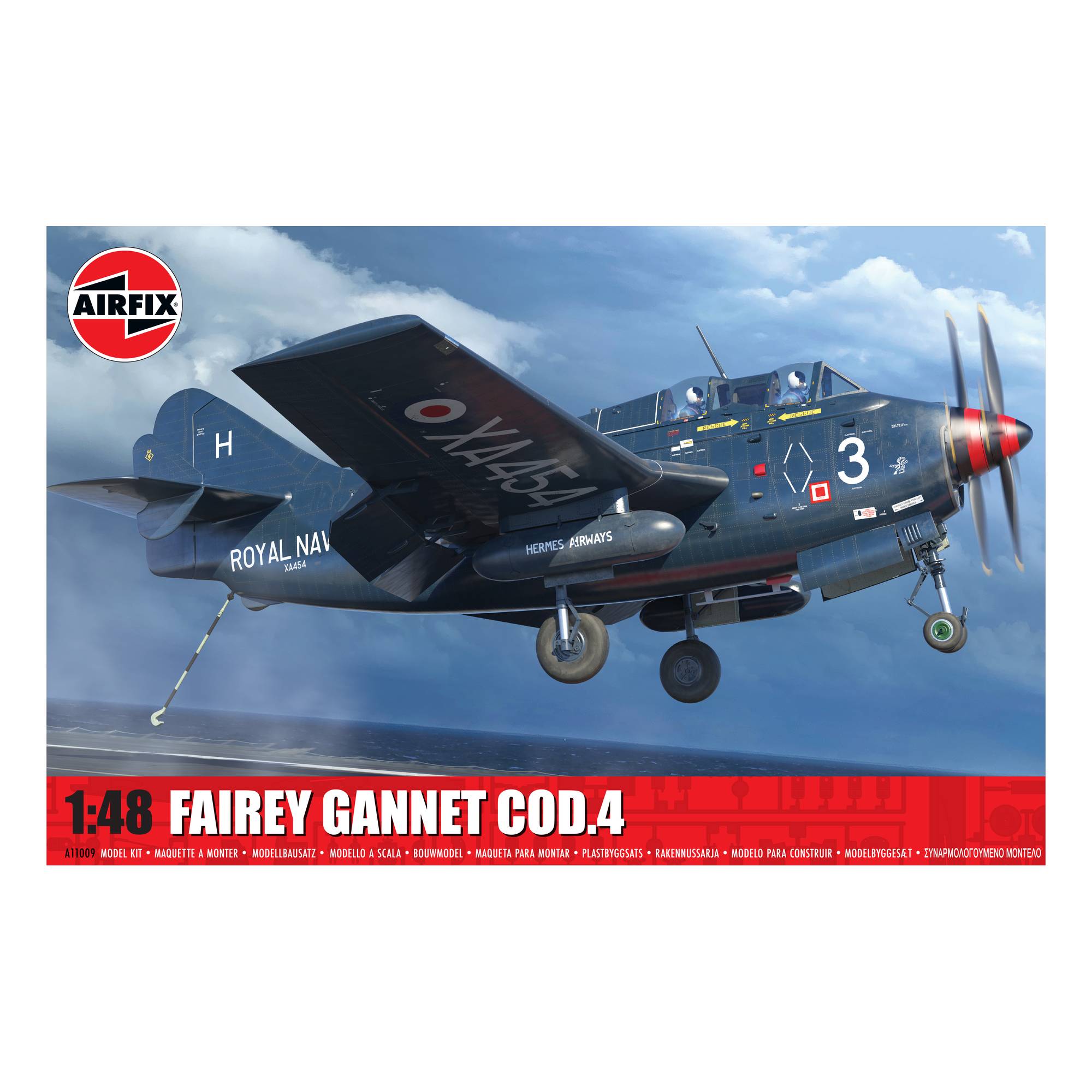 Airfix Fairey Gannet COD.4 Model Kit 1:48