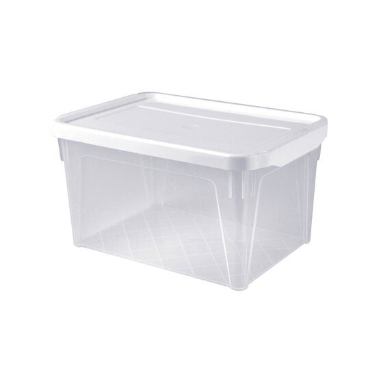 Whitefurze White Spacemaster Extra 2 Litre Storage Box