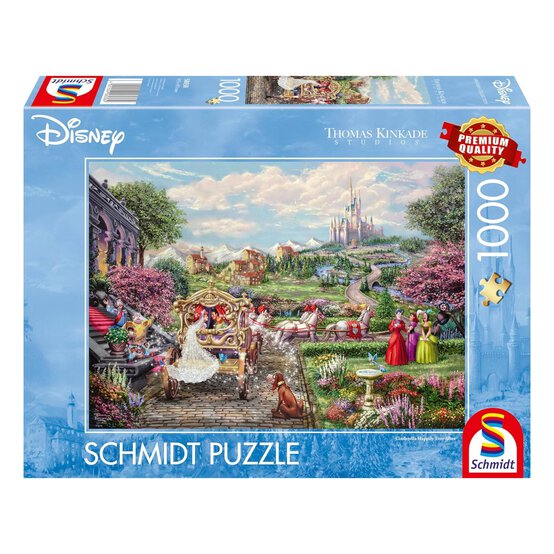 Schmidt Thomas Kinkade Disney Cinderella Jigsaw Puzzle 1000 Pieces