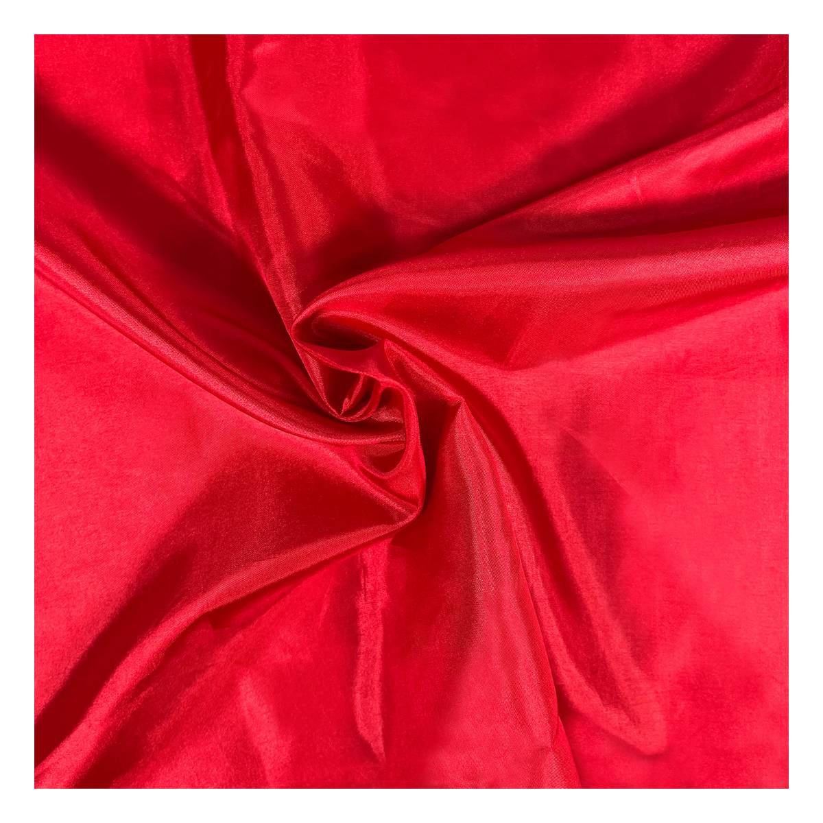 Red Silky Habutae Fabric by the Metre