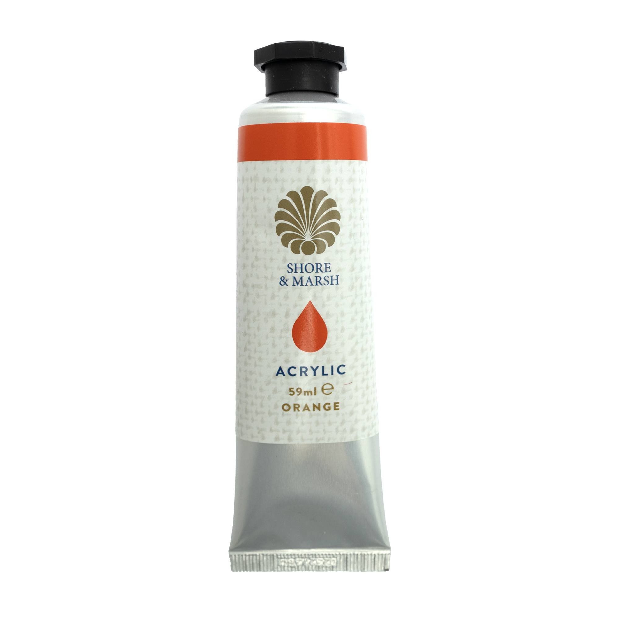 Shore & Marsh Orange Acrylic Paint 59ml