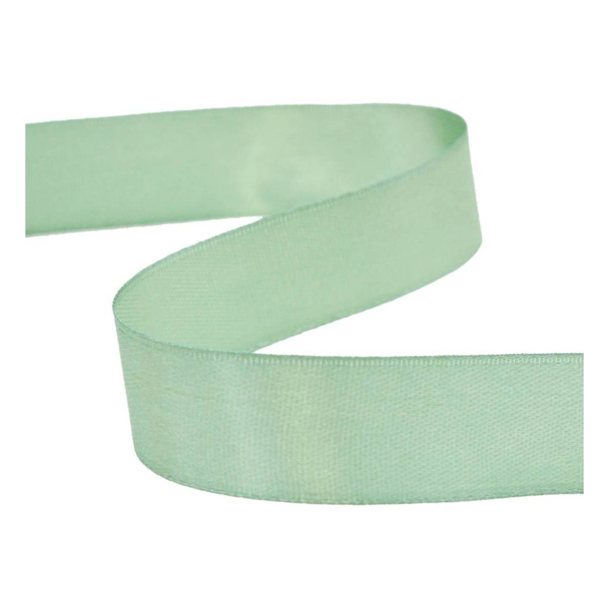 Sage Green Satin Ribbon 20mm x 15m