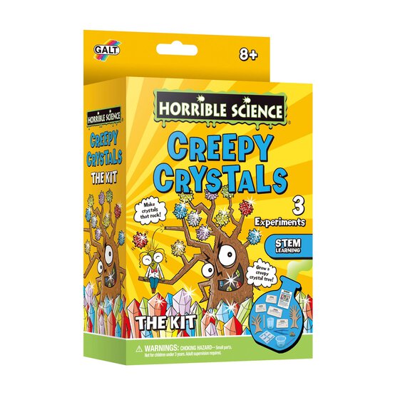 Horrible Science Creepy Crystals Kit