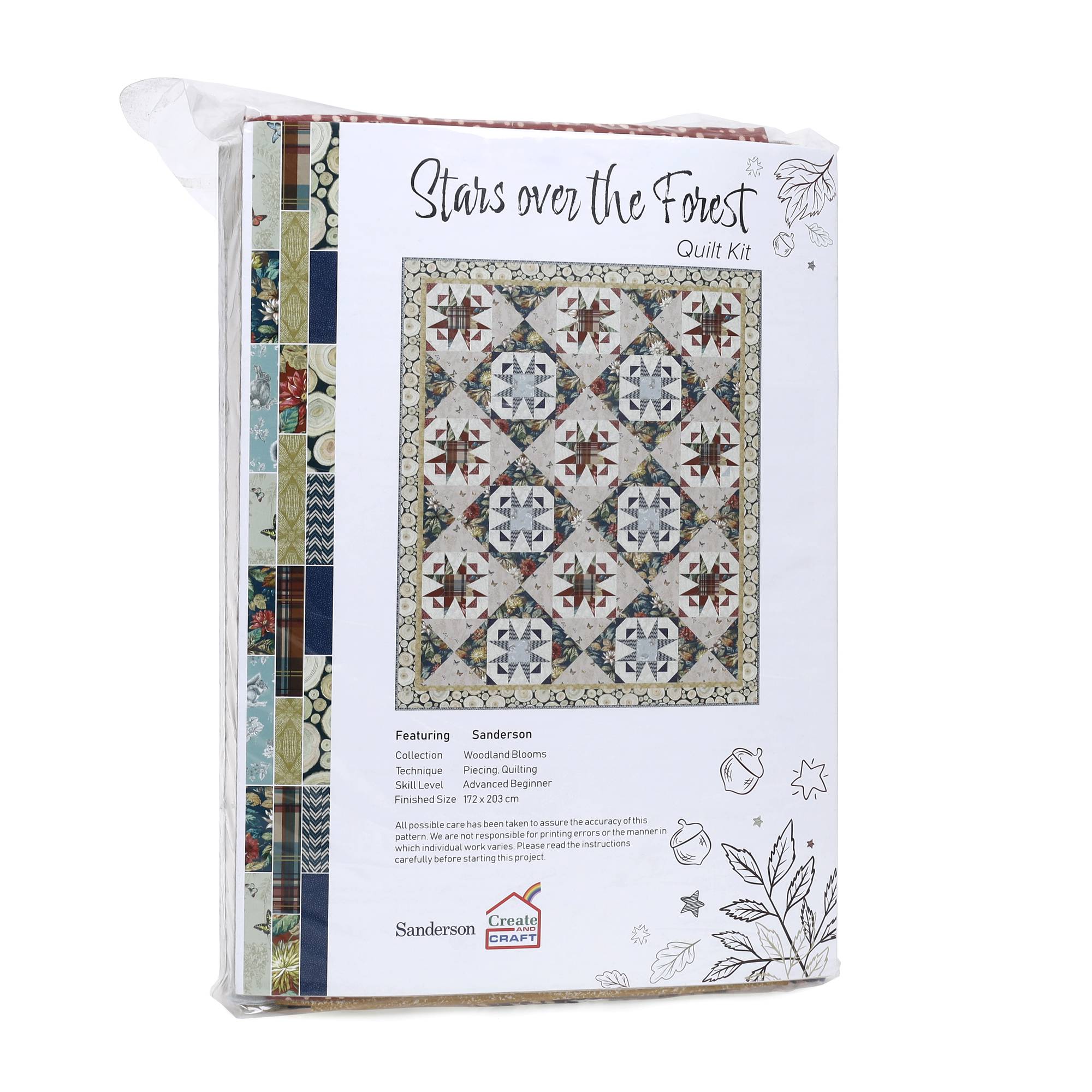 Sanderson Stars on the Forest Quilt Kit