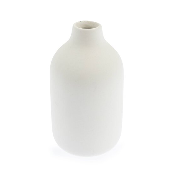 Ceramic Milk Bottle Vase 6.5cm x 12cm