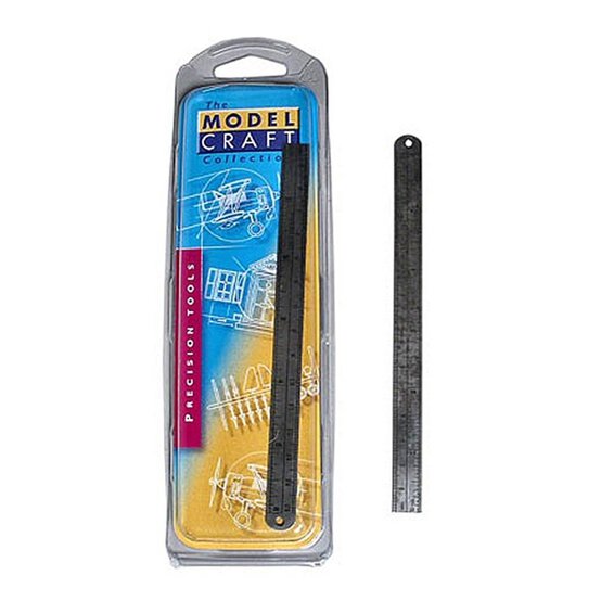 Modelcraft Flexible Steel Rule 150mm