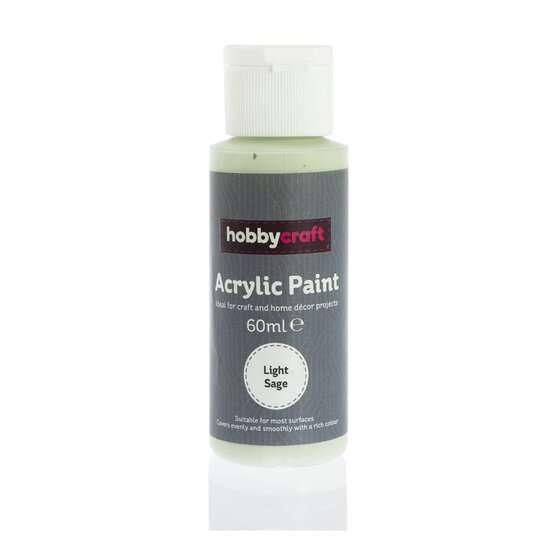 Light Sage Acrylic Craft Paint 60ml
