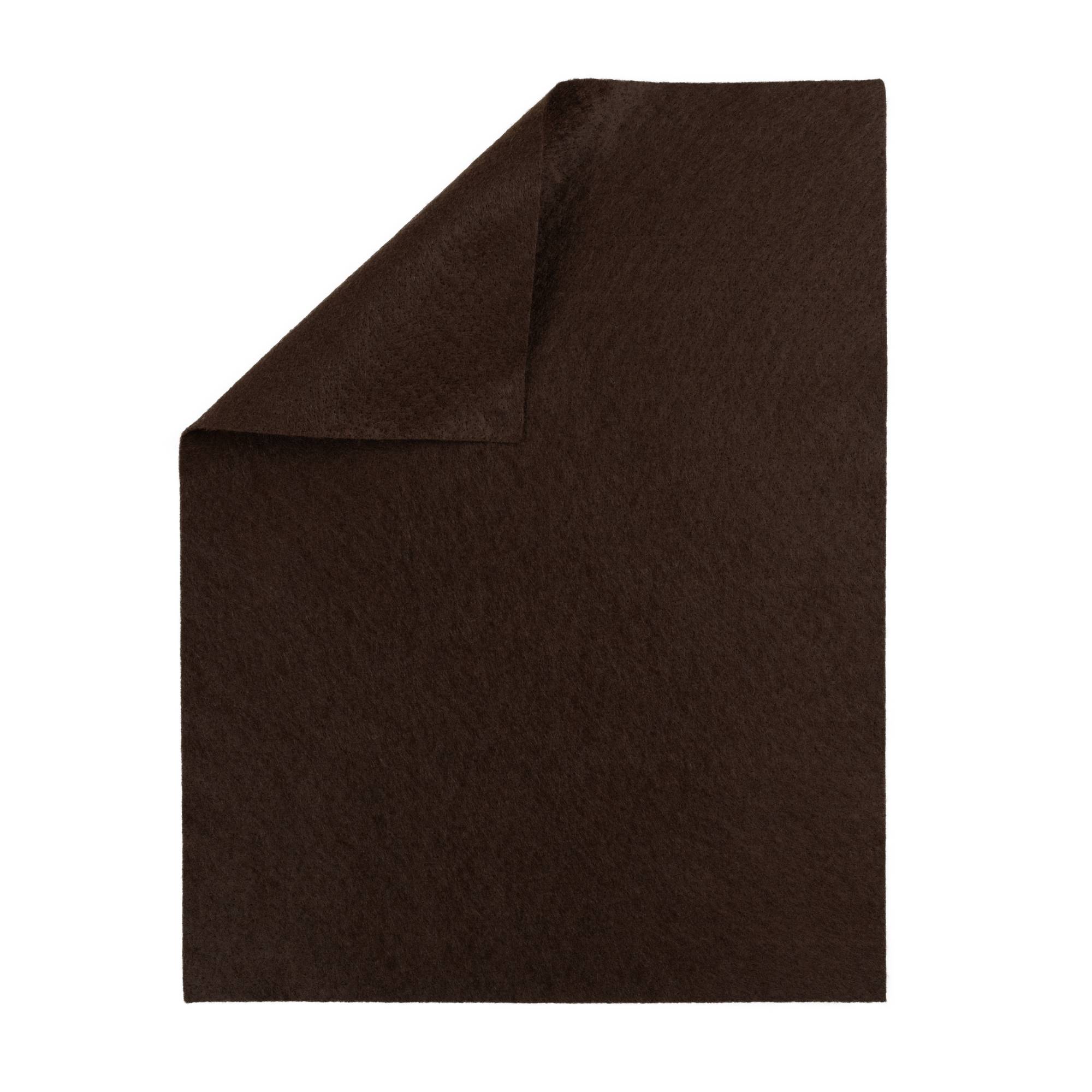 Cocoa Polyester Felt Sheet A4