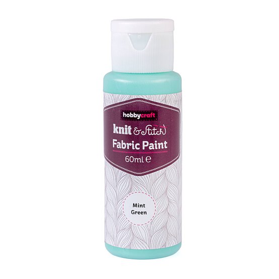 Mint Green Fabric Paint 60ml