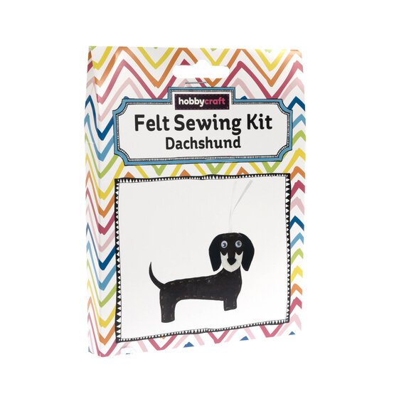 Dachshund Felt Sewing Kit