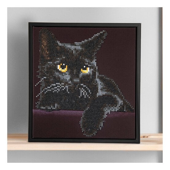 Diamond Dotz Midnight Cat Kit 23cm x 29cm