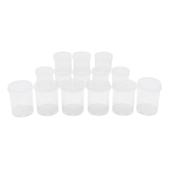 Assorted Paint Storage Cups 14 Pack