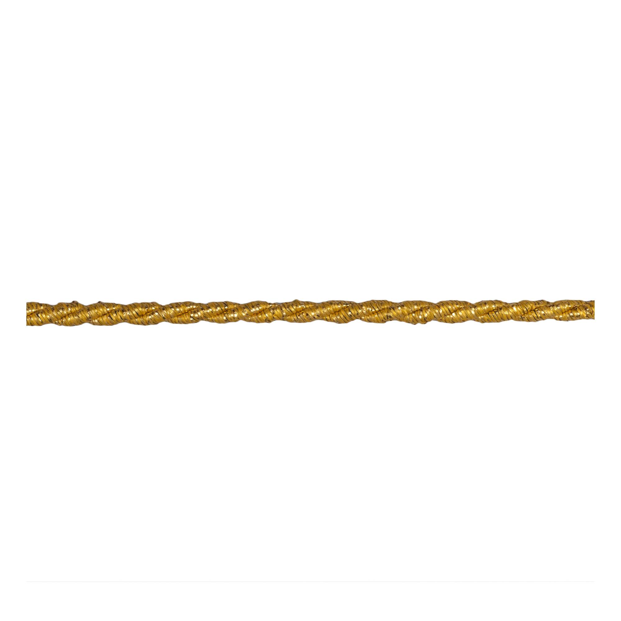 Gold 6mm Cord Trim by the Metre