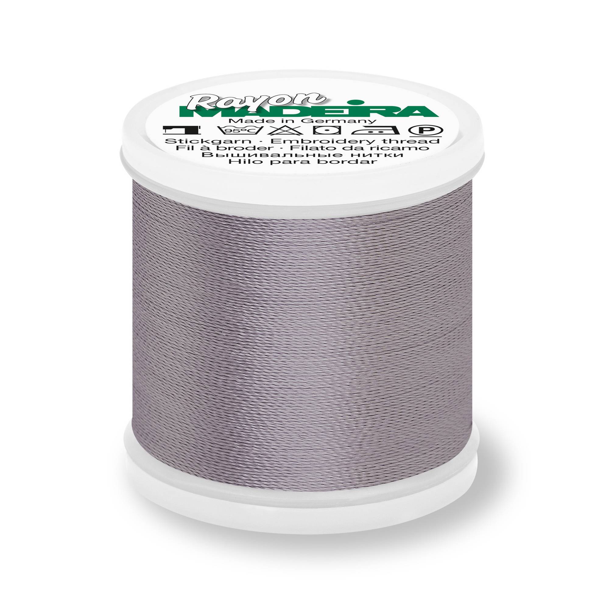 Madeira Steel Grey Rayon 40 Thread 200m (1040)