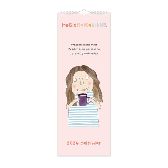 Rosie Made a Thing Slim Calendar 2026
