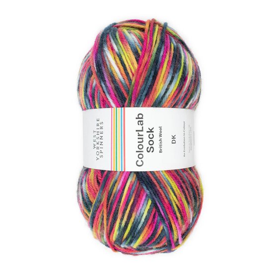West Yorkshire Spinners Punk ColourLab Sock DK 150g