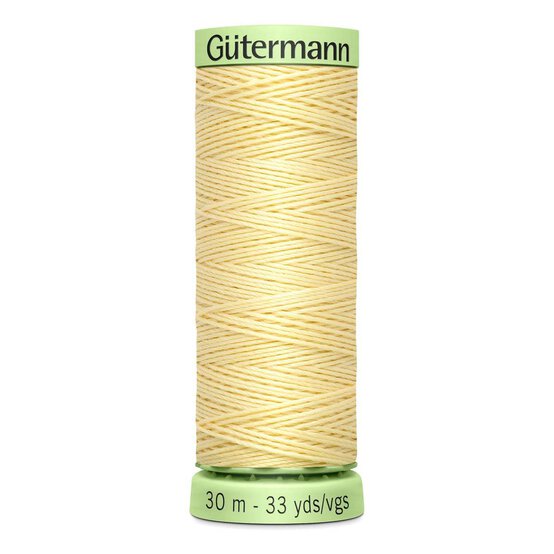 Gutermann Yellow Top Stitch Thread 30m (325)