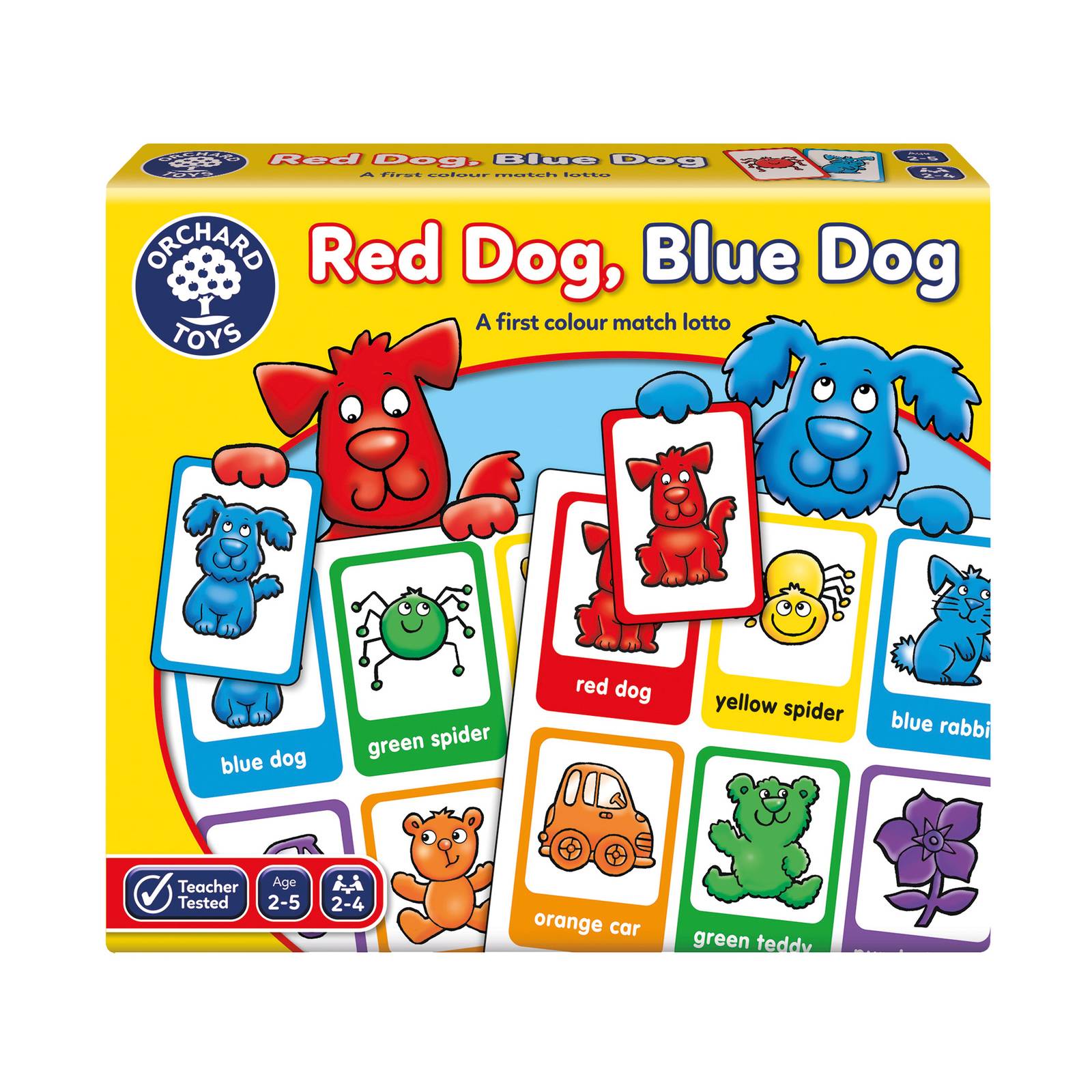 Orchard Toys Red Dog Blue Dog Game