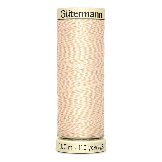 Gutermann Cream Sew All Thread 100m (5)
