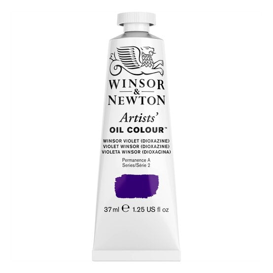 Winsor and Newton Artists Oil Colour Winsor Violet Dioxazine 37ml