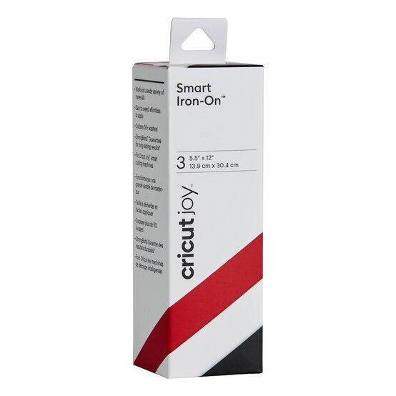 Cricut Joy Elegance Smart Iron-On 5.5 x 12 Inches 3 Pack