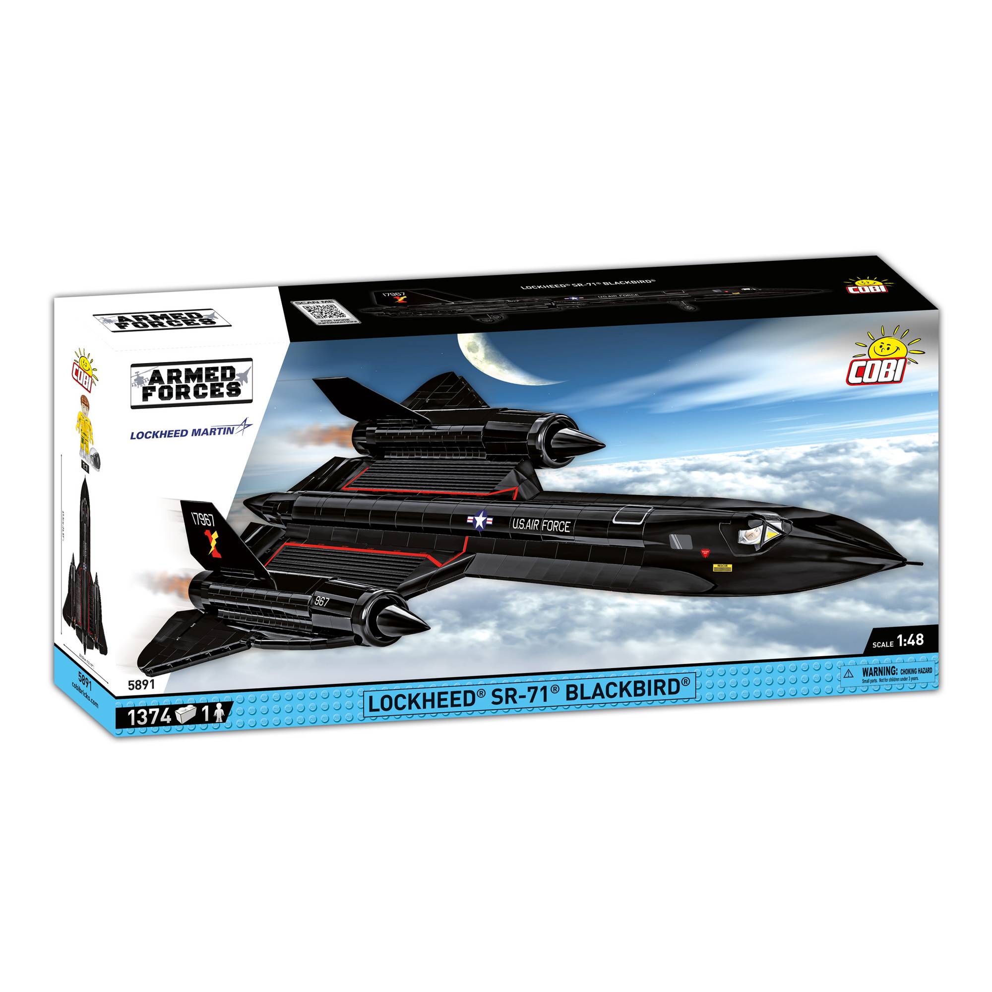 COBI Lockheed SR-71 Blackbird Set 1:48