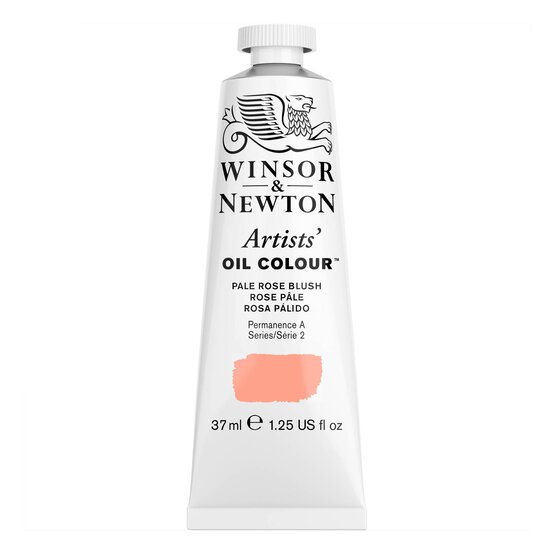 Winsor and Newton Artists Oil Colour Pale Rose Blush 37ml