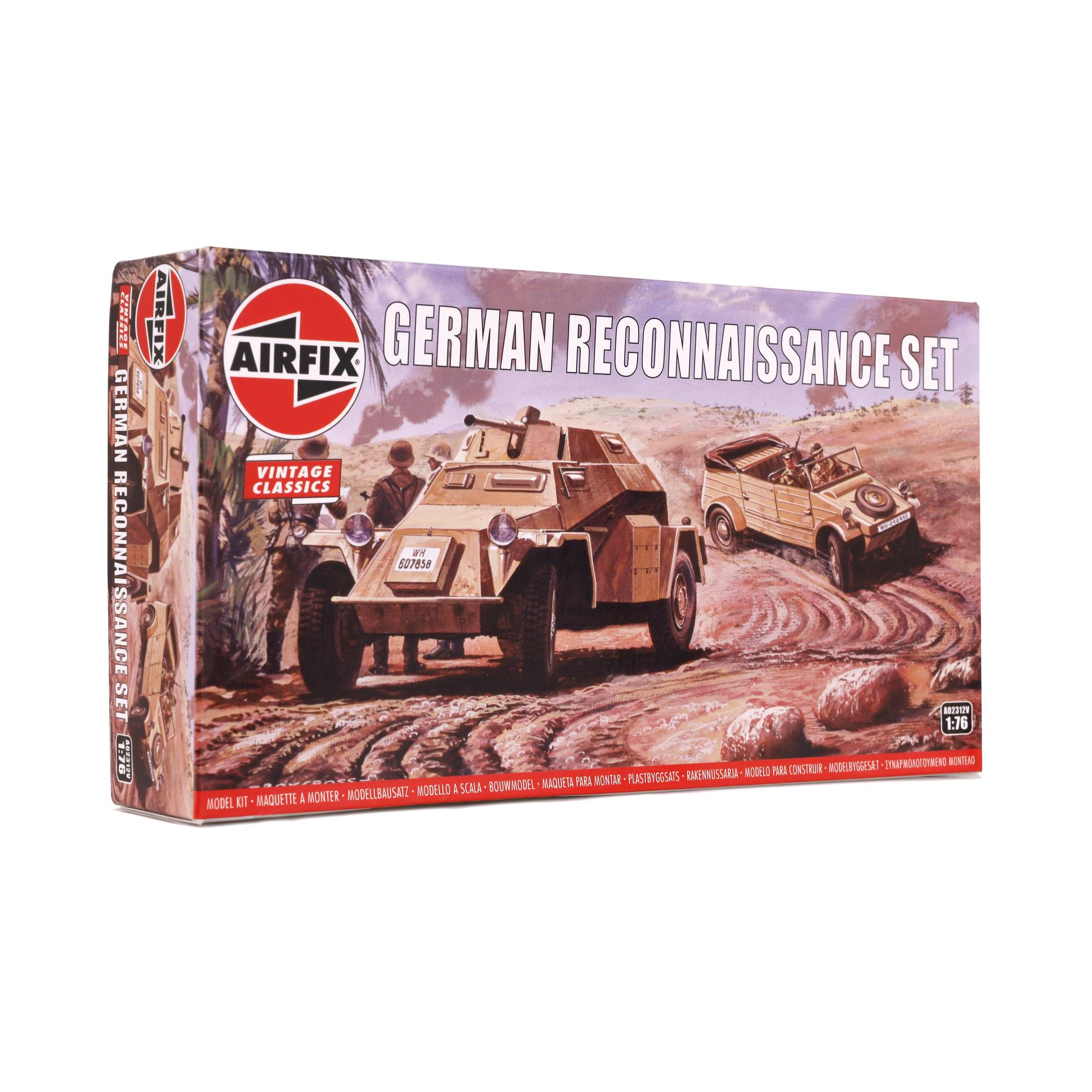 Airfix German Reconnaissance Set Model Kit 1:76