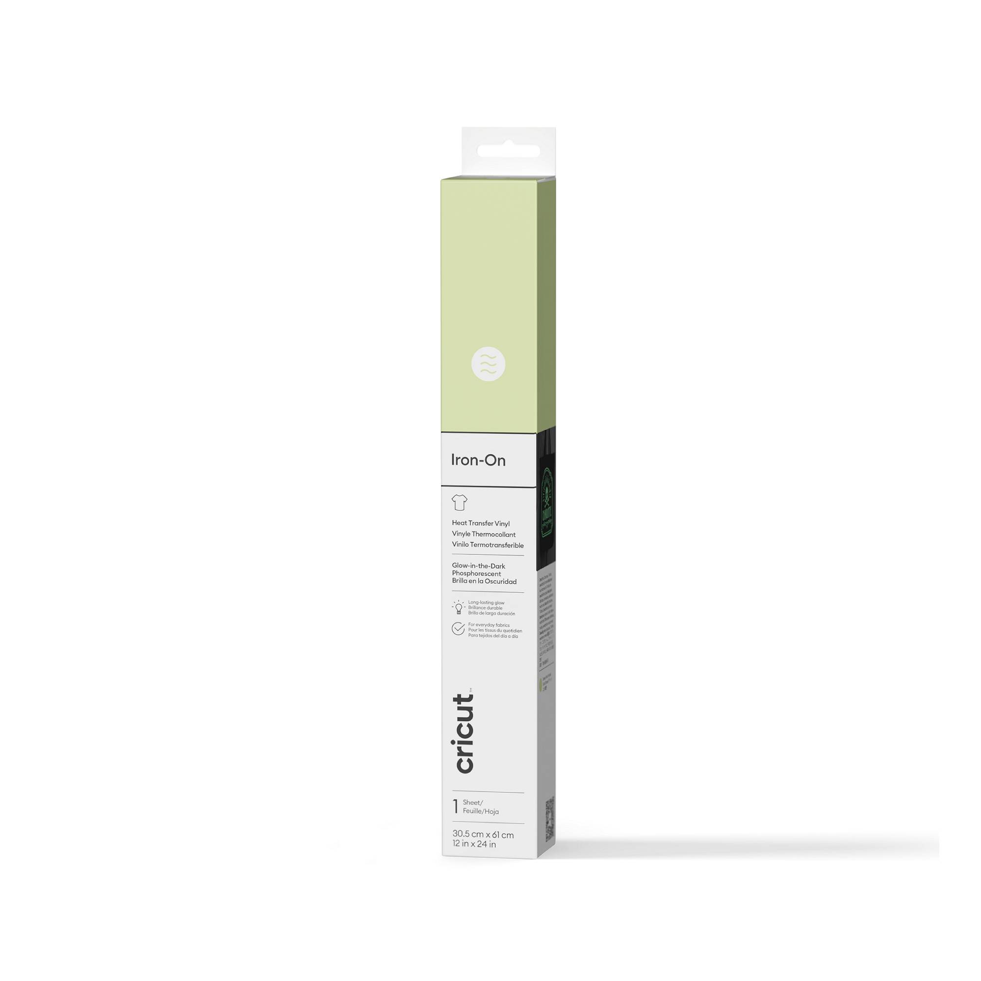 Cricut Glow in the Dark Iron-On 12 x 24 Inches