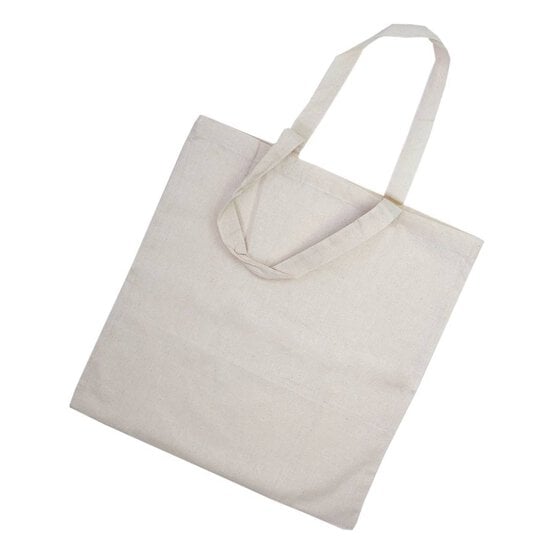 Natural Cotton Tote Shopping Bag 40cm x 38cm