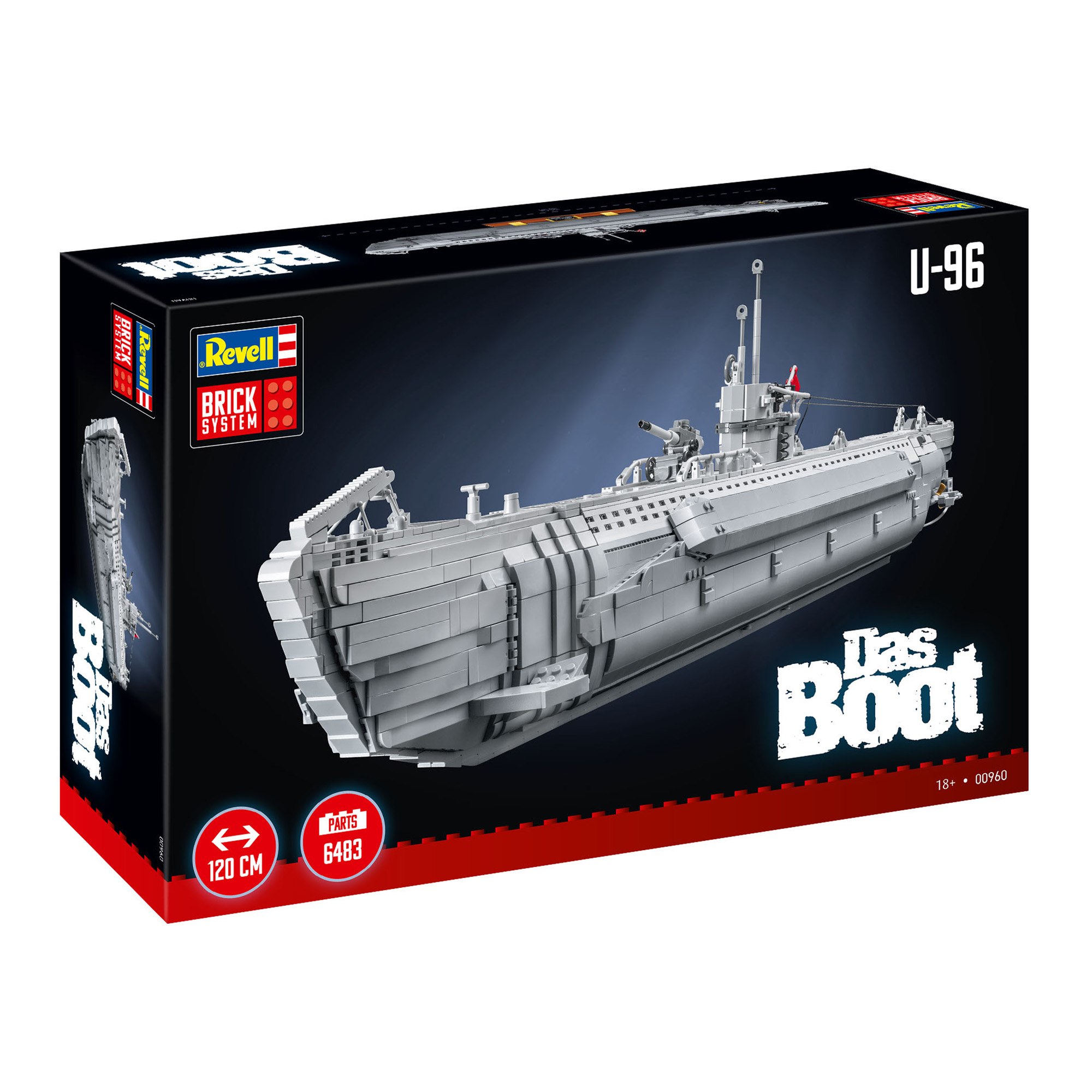 Revell U-96 Das Boot Brick System Model Kit 1:56