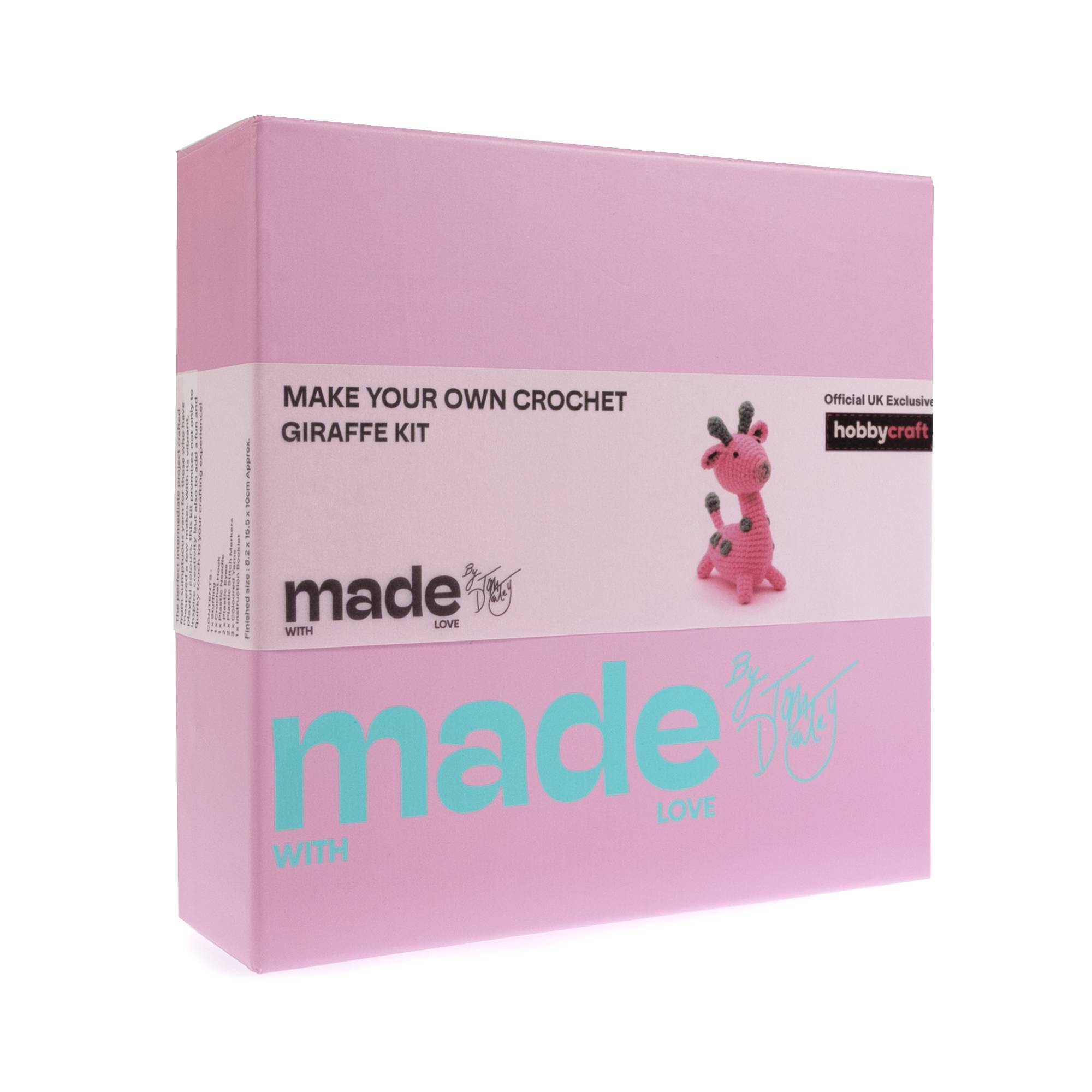 Made With Love Giraffe Crochet Kit