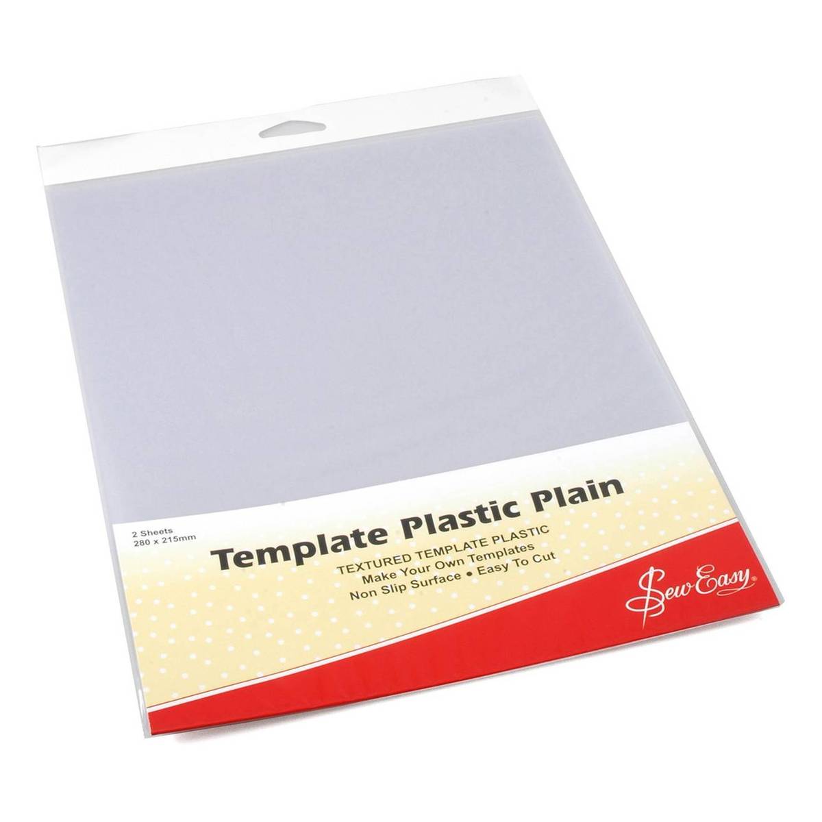 Sew Easy Plain Plastic Template