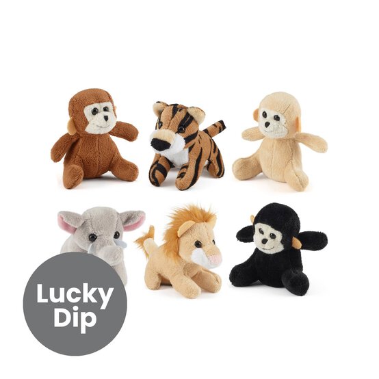 Assorted Nature Buddies Jungle Animal Plush Toy