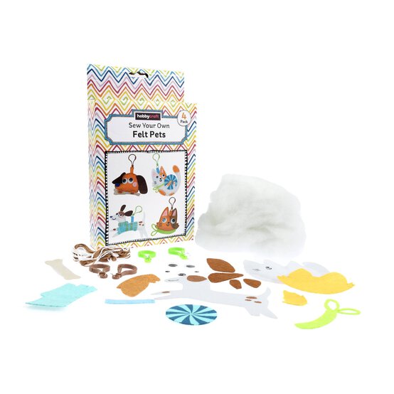 Sew Your Own Felt Pets