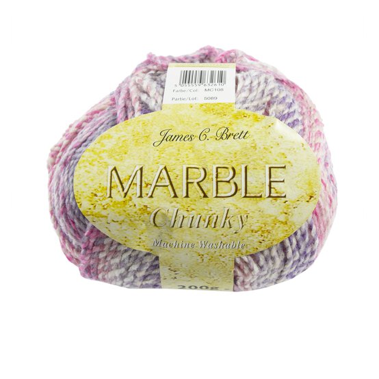 James C Brett Dusk Marble Chunky Yarn 200g