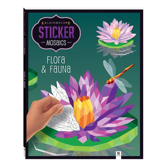 Kaleidoscope Sticker Mosaics Flora and Fauna