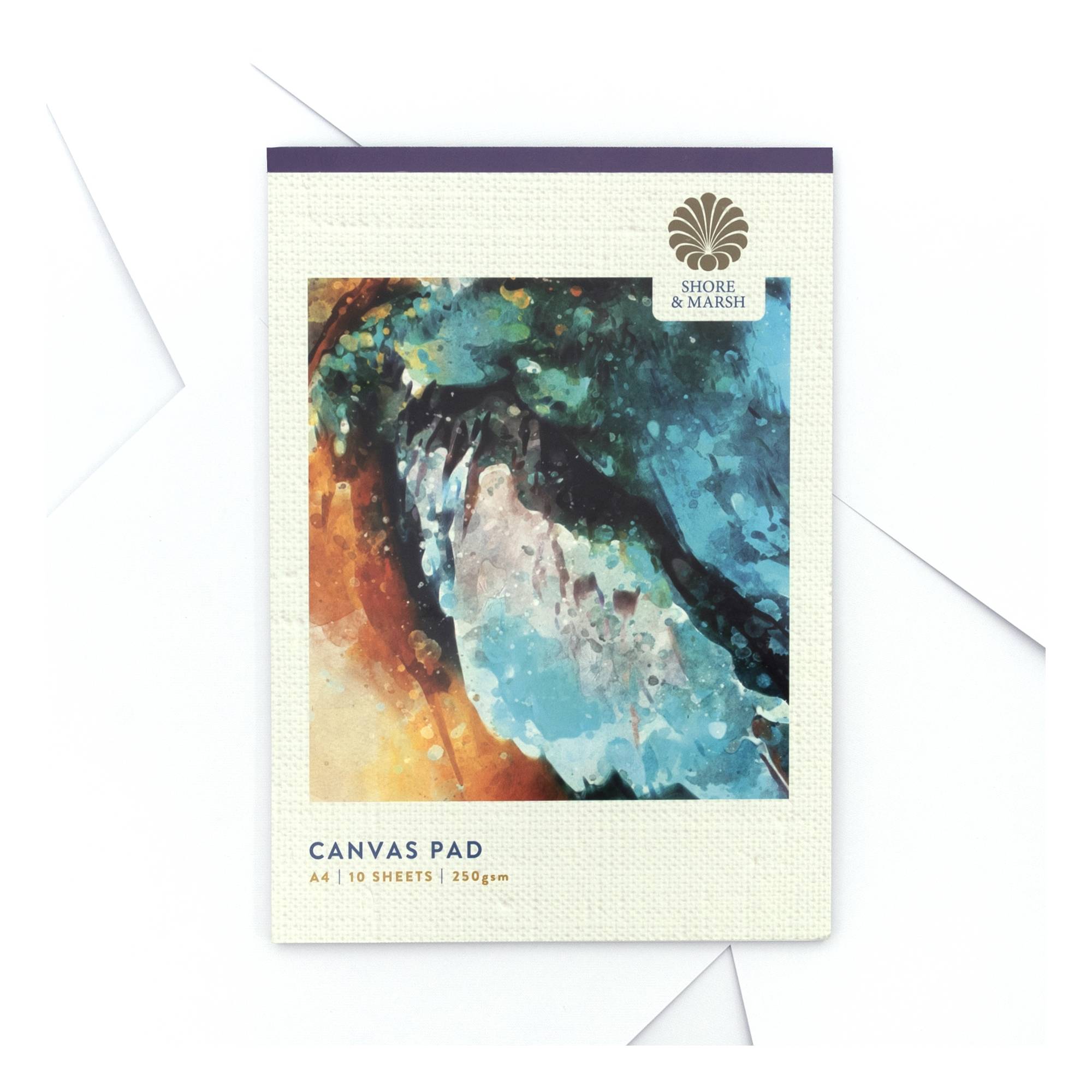 Shore & Marsh A4 Canvas Pad 10 Sheets