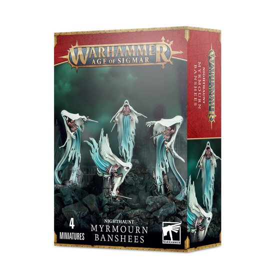 Warhammer Age of Sigmar Nighthaunt Myrmourn Banshees