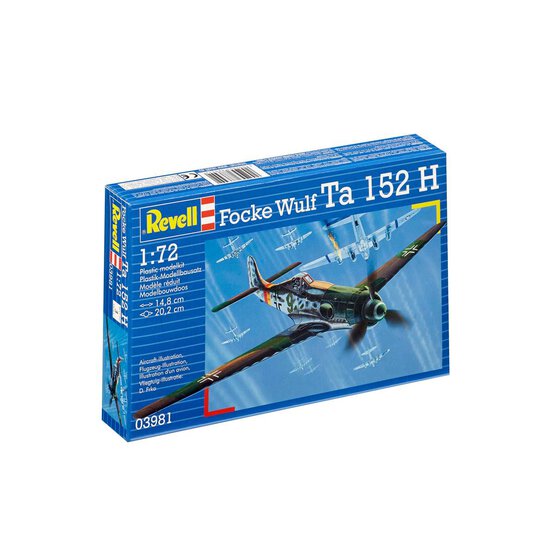 Revell Focke Wulf Ta 152 H Model Kit 1:72