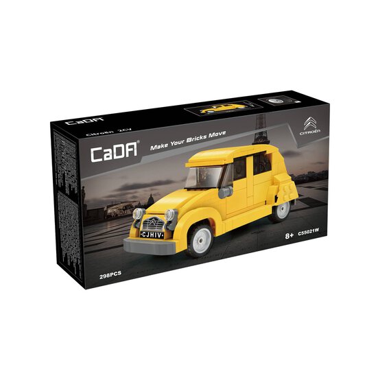 CaDA Citroen 2CV Retro Car 298 Pieces