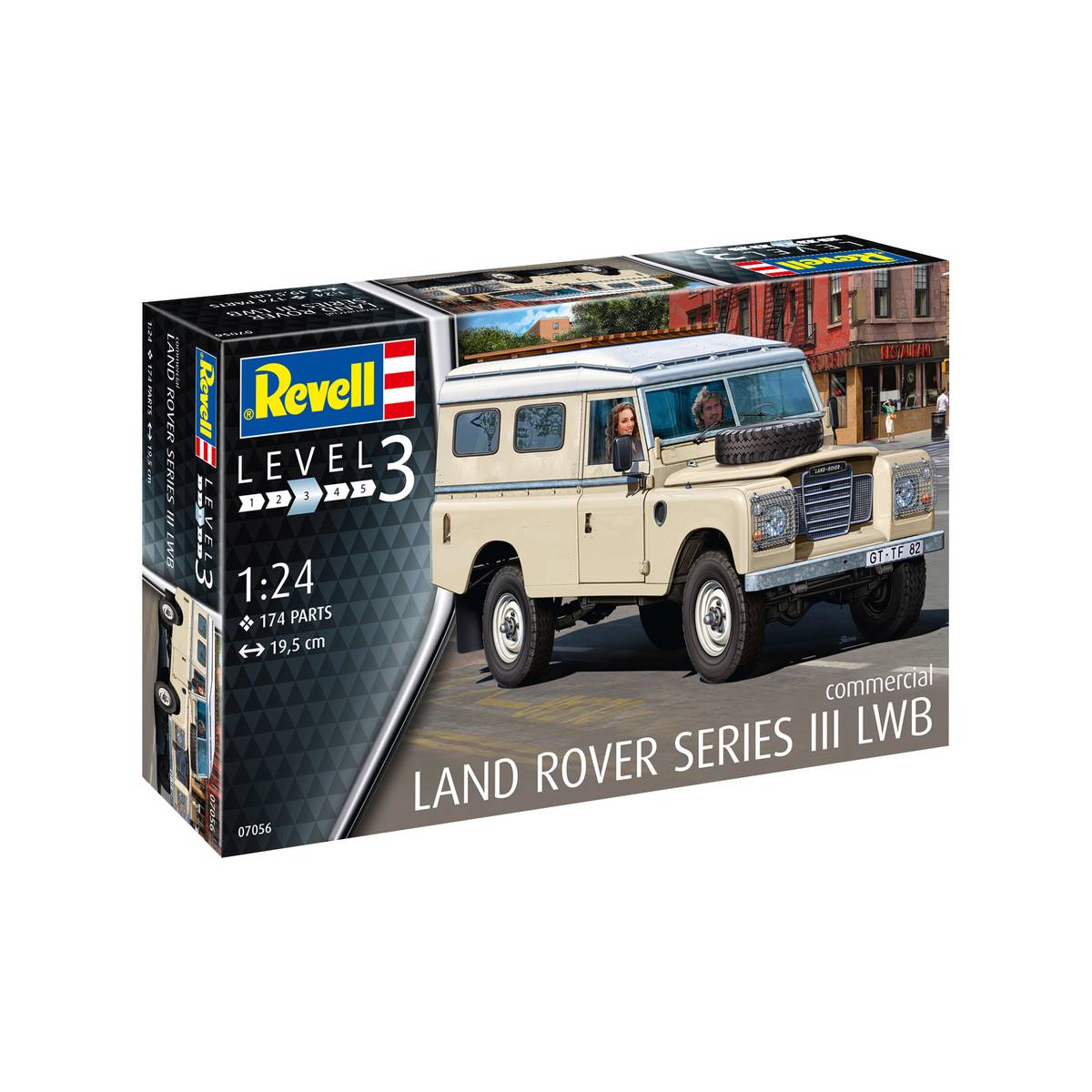 Revell Land Rover Series III LWB Model Kit 1:24