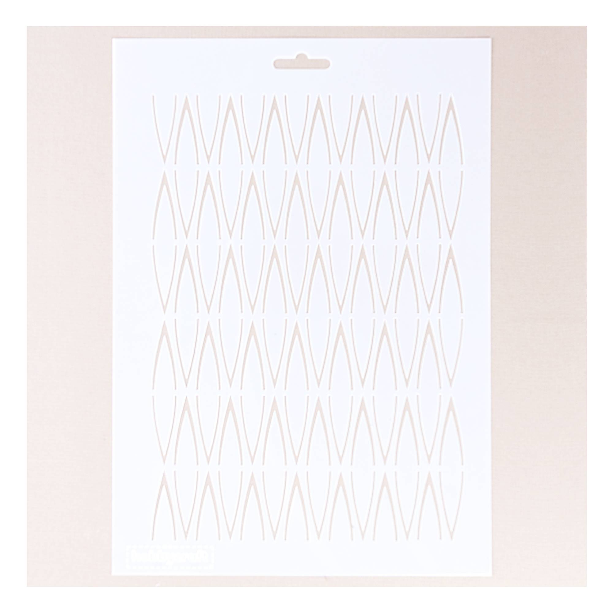 Shield Pattern Stencil 21cm x 29cm