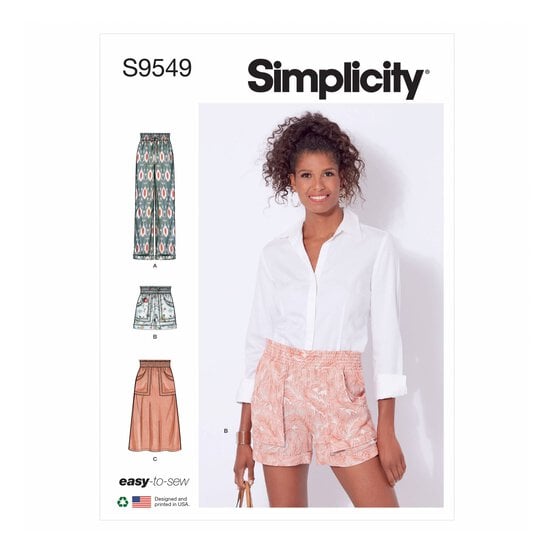 Simplicity Women’s Separates Sewing Pattern S9549 (6-18)