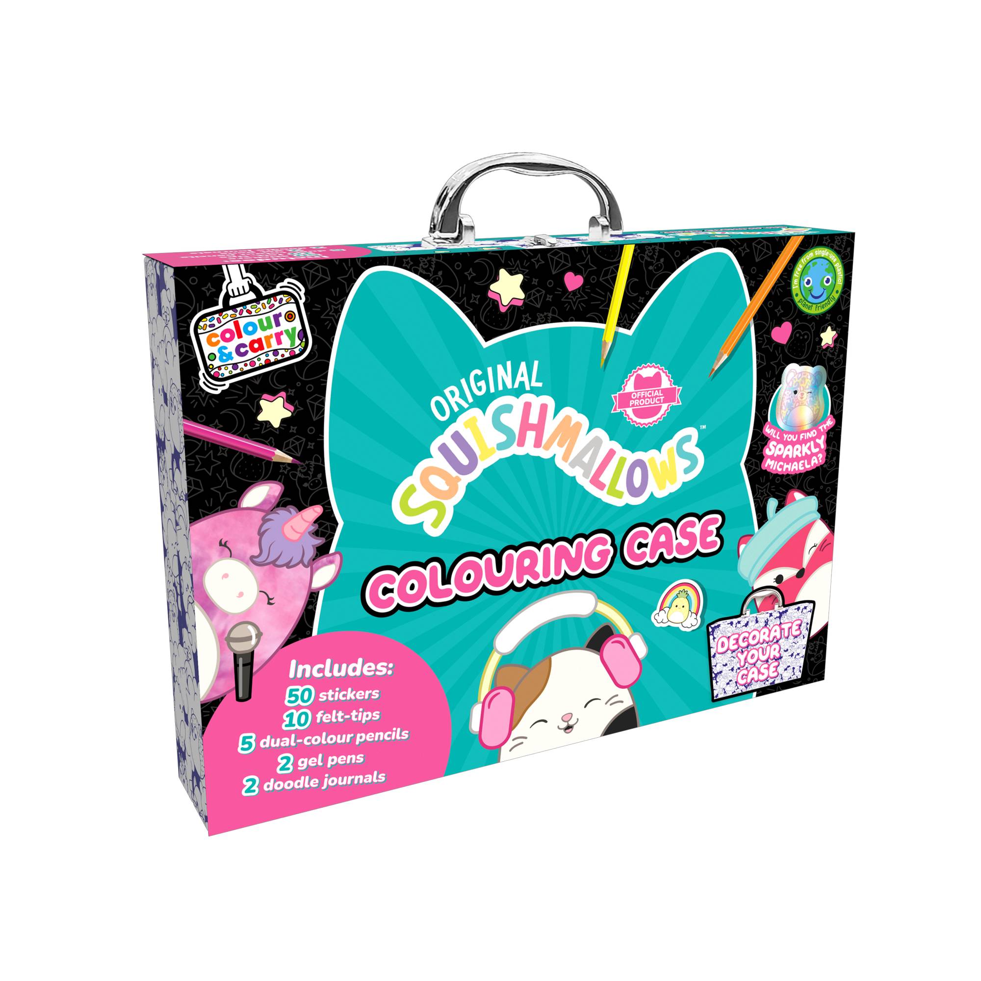 Original Squishmallows Colouring Case