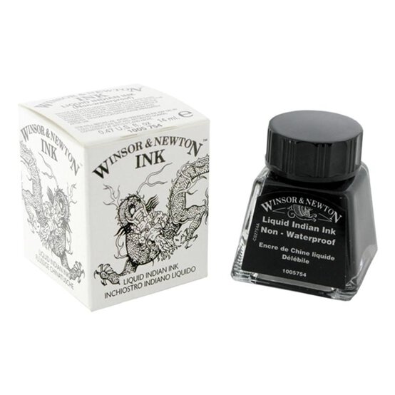Winsor & Newton Liquid Indian Drawing Ink 14ml