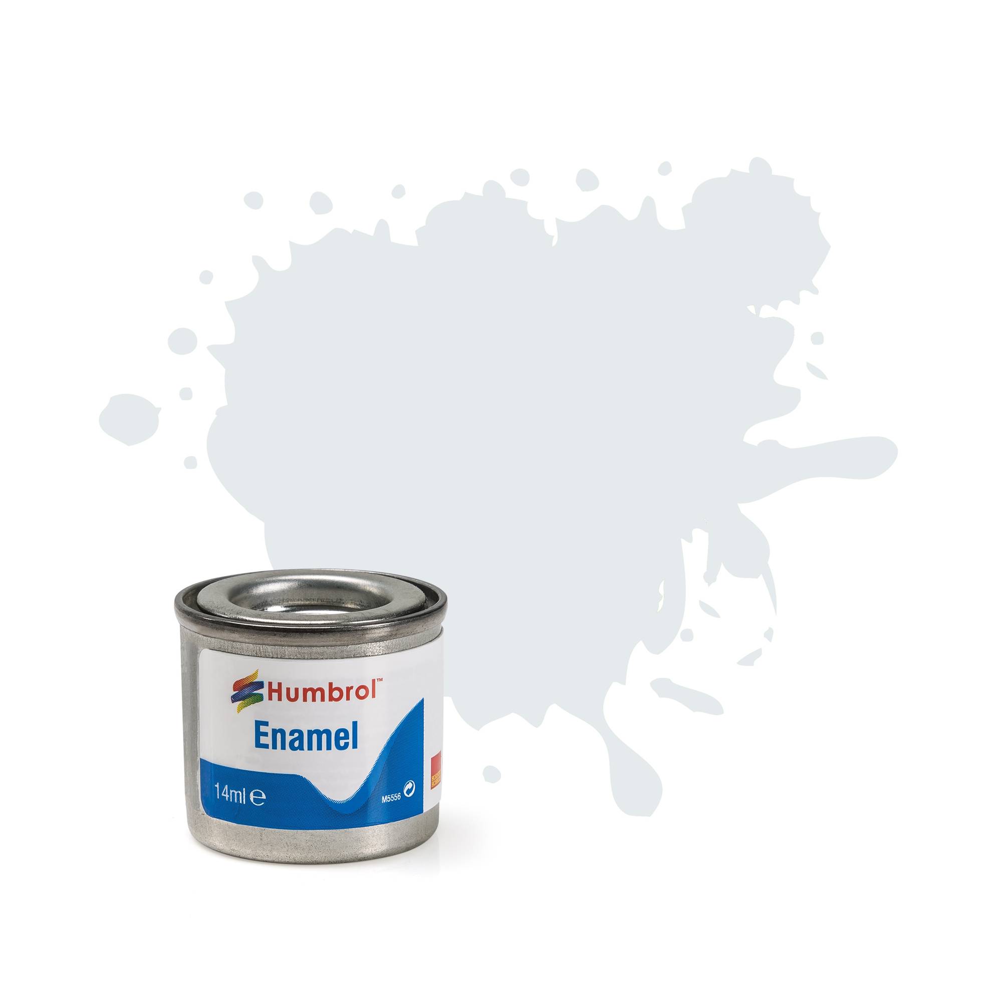 Humbrol 191 Chrome Silver Enamel Metallic Paint 14ml