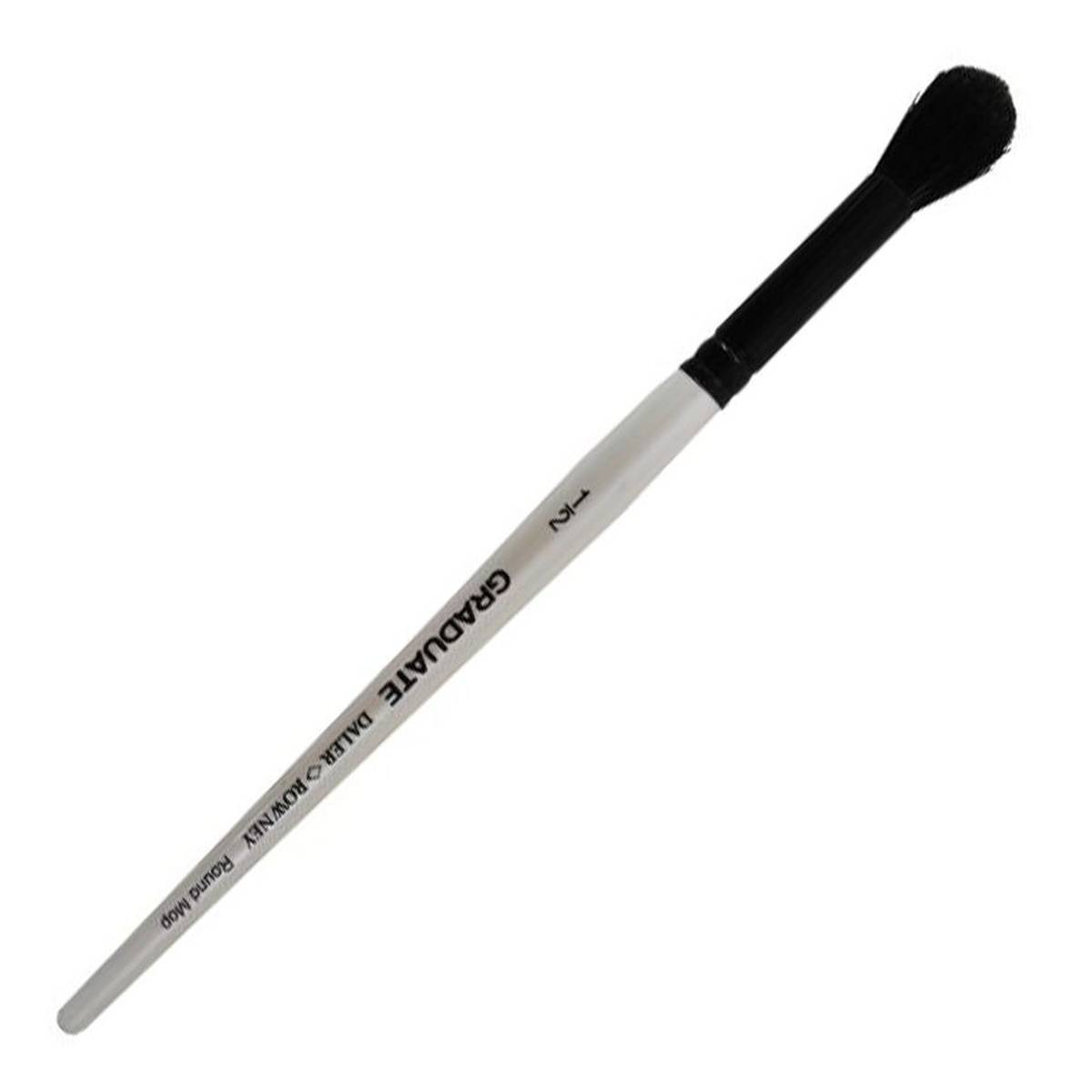 Daler-Rowney Black Goat Round Mop Graduate Brush 1/2 Inch