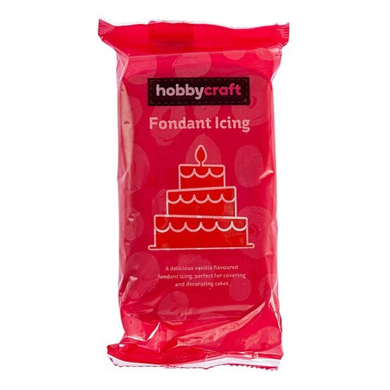 Red Fondant Icing 250g
