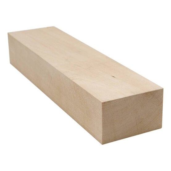 Basswood Block 2 x 3 x 12 Inches